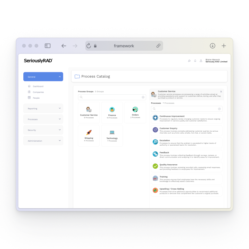 SeriouslyRAD® Framework for Legacy Modernisation